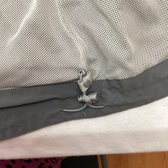 SLAM Men's Sleeveless Gray Vest Zip Up Mock Neck Lightweight Outdoor Casual - Picture 7 of 14